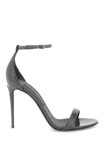Patent Leather Sandals - Dolce & Gabbana - Modalova