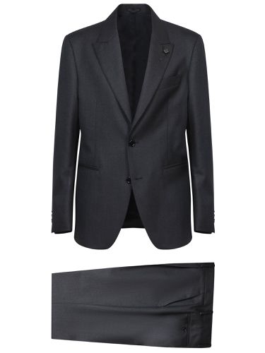 Lardini Blue Wool Suit - Lardini - Modalova