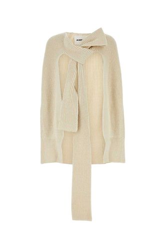 Tie-fastening Sleeveless Knitted Cape - Jil Sander - Modalova