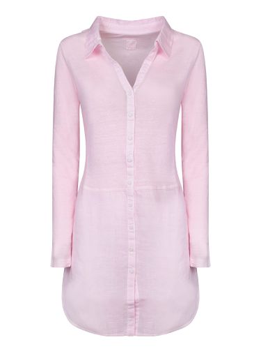 Lino Quartz Pink Linen Dress - 120% Lino - Modalova