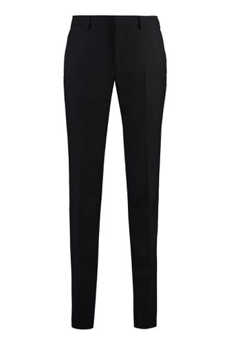 Versace Virgin Wool Trousers - Versace - Modalova