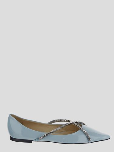 Genevi Pointed Toe Ballerina Shoes - Jimmy Choo - Modalova