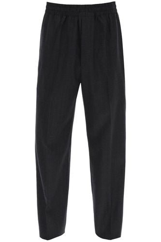 Elasticated Waistband Straight-leg Trousers - Isabel Marant - Modalova