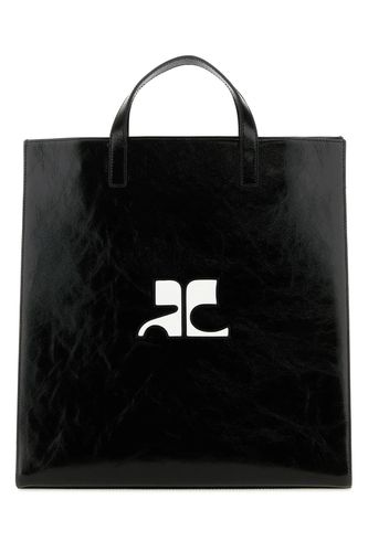 Leather Heritage Shopping Bag - Courrèges - Modalova