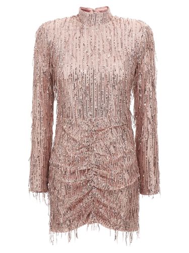 Sequin Fringe Mini Dress - Rotate by Birger Christensen - Modalova