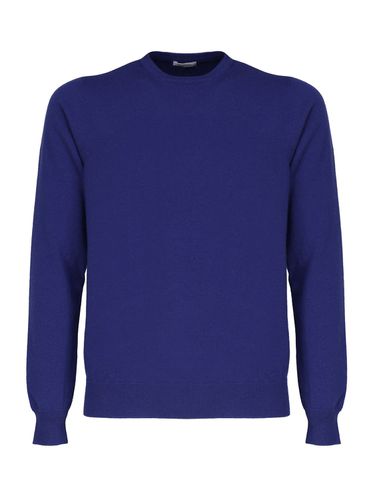 Cashmere And Silk Crew Neck Sweater - Malo - Modalova