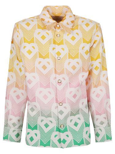 Casablanca Jacquard Shacket Shirt - Casablanca - Modalova