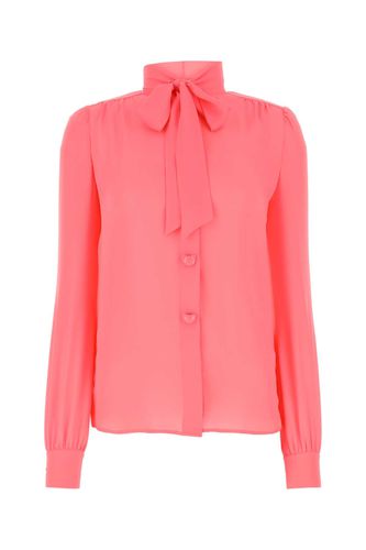 Moschino Pink Silk Blouse - Moschino - Modalova