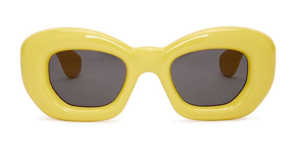 Loewe Lw40117i - Yellow Sunglasses - Loewe - Modalova