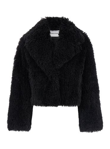 Samara Crop Jacket In Faux Fur Woman - STAND STUDIO - Modalova