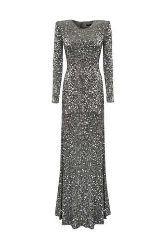 Red Carpet Dress With Sequins - Elisabetta Franchi - Modalova