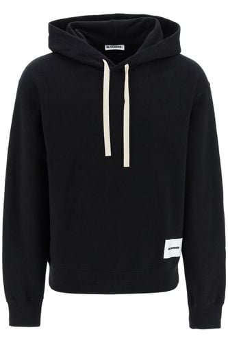 Jil Sander Logo Patch Hoodie - Jil Sander - Modalova