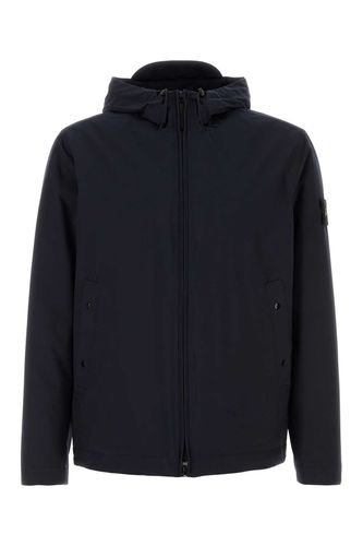 Midnight Blue Stretch Polyester Jacket - Stone Island - Modalova