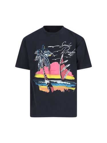 Rhude Logo T-shirt - Rhude - Modalova