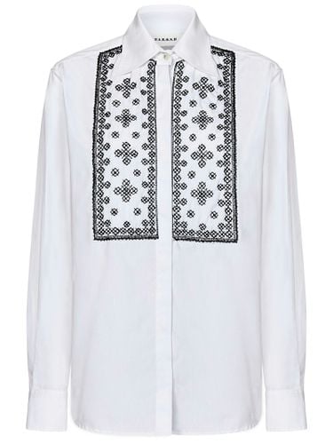 Parosh White Clone Shirt - Parosh - Modalova