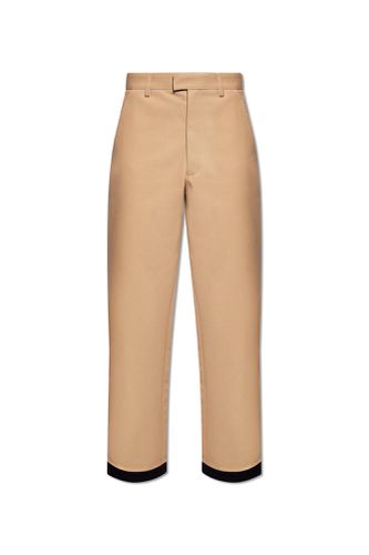 Palm Angels Trousers With Logo - Palm Angels - Modalova