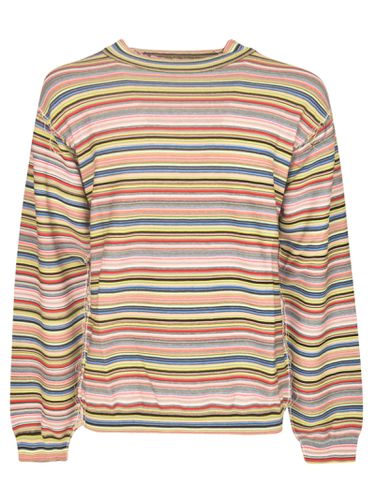 Maison Margiela Striped Sweatshirt - Maison Margiela - Modalova