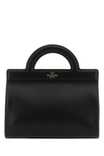 Black Leather Handbag - Valentino Garavani - Modalova