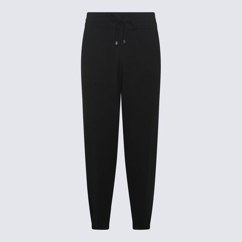 Malo Black Wool Pants - Malo - Modalova