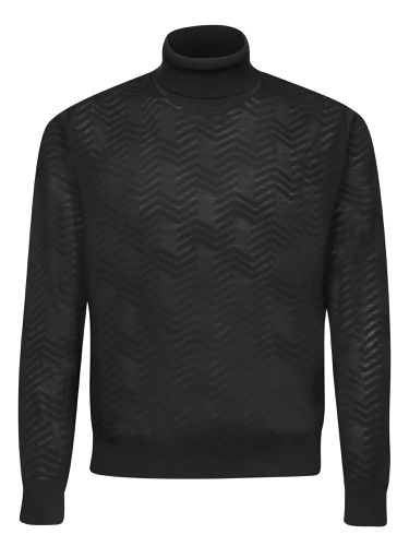 Zigzag High Neck Sweater - Missoni - Modalova