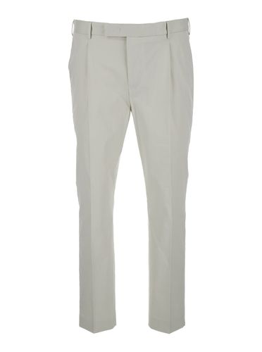 Dieci Slim Fit Trousers In Cotton Blend Man - PT Torino - Modalova