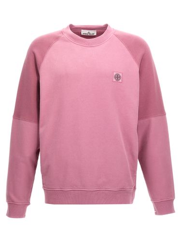 Stone Island Logo Patch Sweatshirt - Stone Island - Modalova