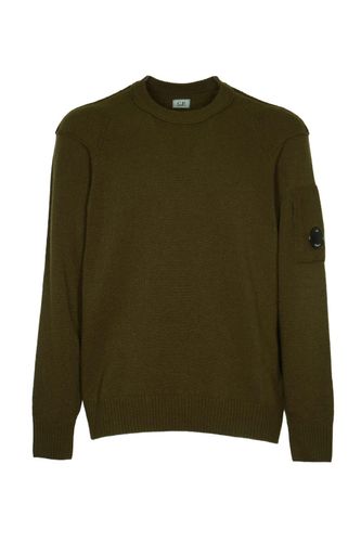 C. P. Company Lens-detailed Crewneck Jumper - C.P. Company - Modalova