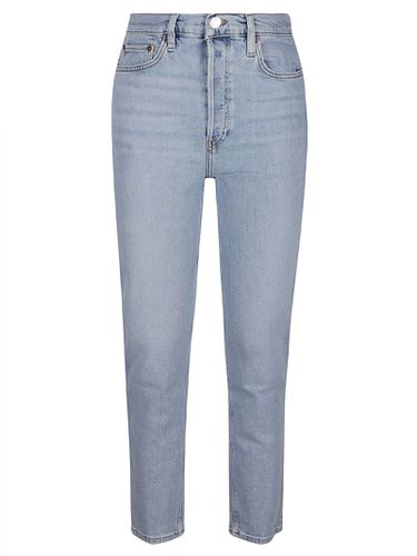 S High Rise Ankle Crop Jeans - RE/DONE - Modalova