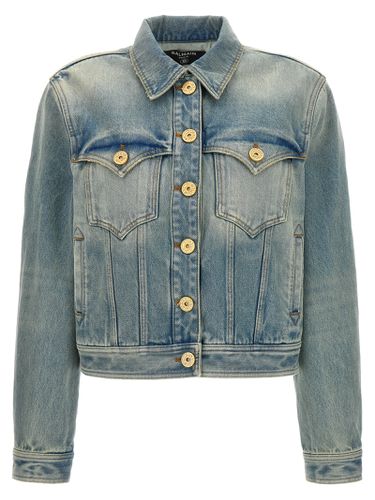 Balmain Vintage Denim Jacket - Balmain - Modalova