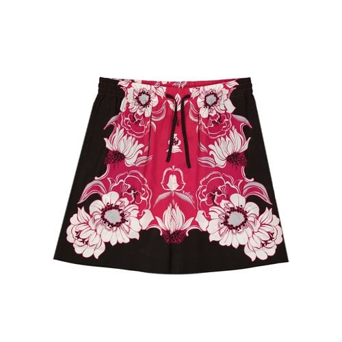 Valentino Silk Shorts - Valentino - Modalova