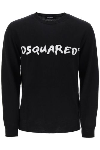 Dsquared2 Textured Logo Sweater - Dsquared2 - Modalova