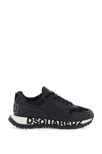 Dsquared2 Running Leather Sneakers - Dsquared2 - Modalova