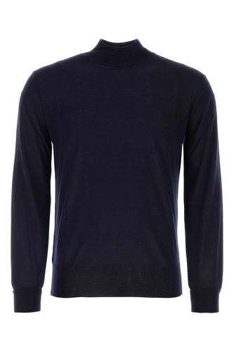 Midnight Blue Wool Sweater - PT Torino - Modalova