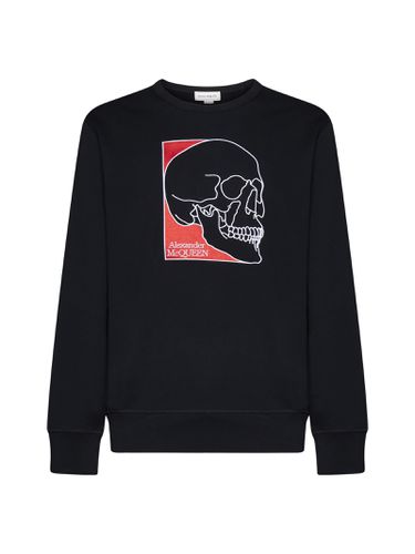 Logo Embroidery Sweatshirt - Alexander McQueen - Modalova