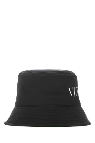 Black Polyester Hat - Valentino Garavani - Modalova