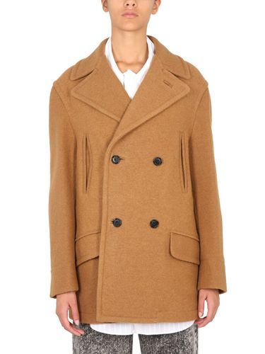 Marni Double-breasted Coat - Marni - Modalova