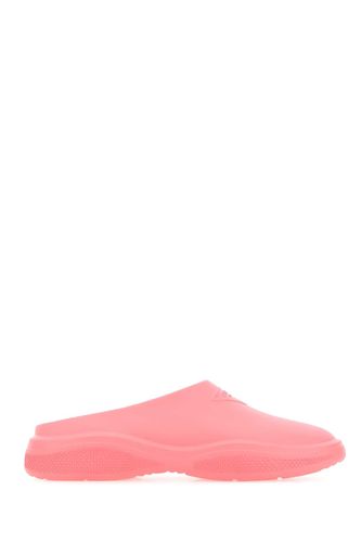Prada Dark Pink Rubber Slippers - Prada - Modalova