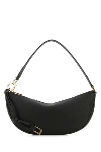 Black Leather Shoulder Bag - Ferragamo - Modalova