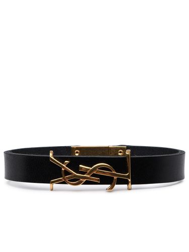 Leather Bracelet - Saint Laurent - Modalova