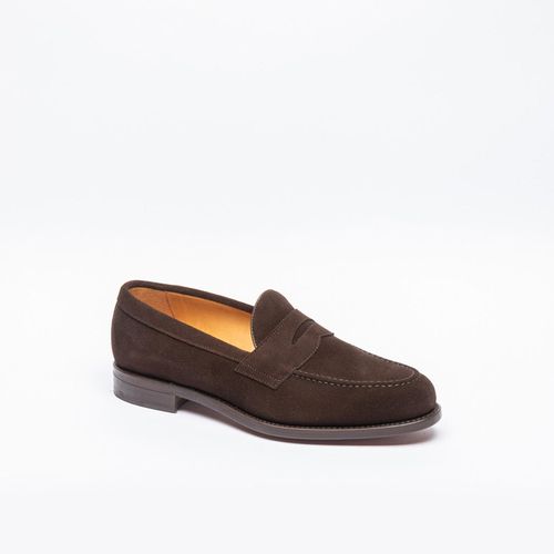 Berwick 1707 Brown Suede Loafer - Berwick 1707 - Modalova