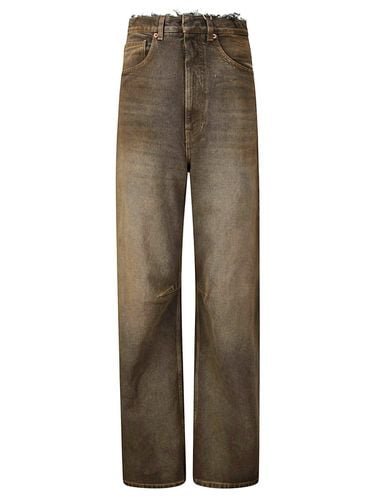 Pocket Wide-leg Jeans - MM6 Maison Margiela - Modalova