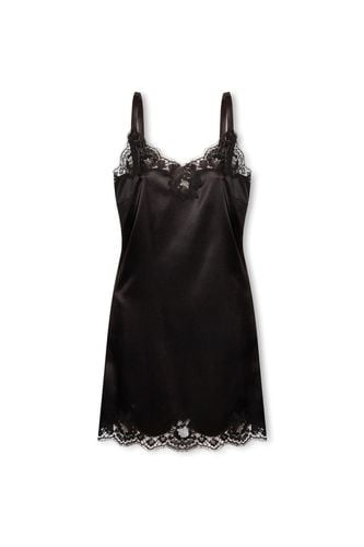 Lace Trimming Mini Dress - Dolce & Gabbana - Modalova