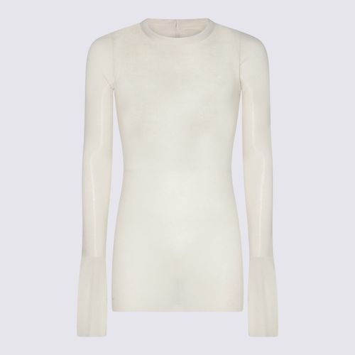 Rick Owens White Cotton Knitwear - Rick Owens - Modalova