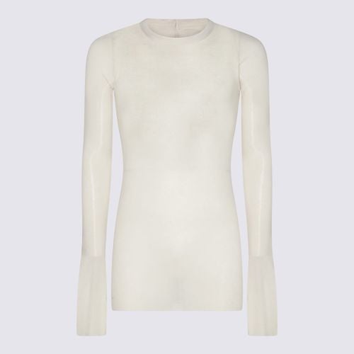 Rick Owens White Cotton Knitwear - Rick Owens - Modalova