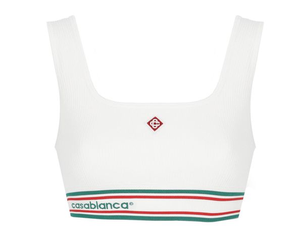 Casablanca Knitted Sports Tank Top - Casablanca - Modalova