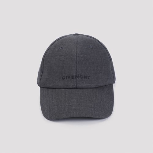 Givenchy Wool Logo Baseball Cap - Givenchy - Modalova