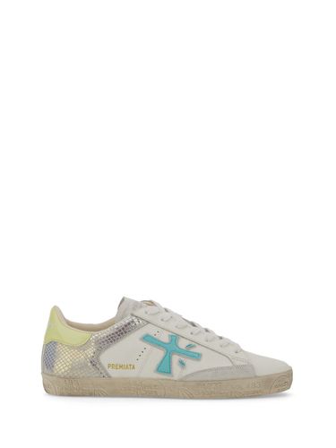 Premiata White Stevend Sneakers - Premiata - Modalova