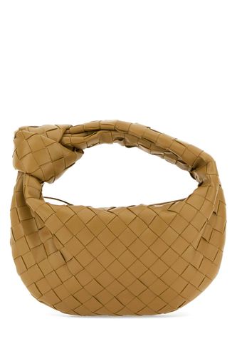 Cappuccino Nappa Leather Mini Jodie Handbag - Bottega Veneta - Modalova