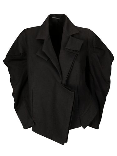 Box Detail Wide Sleeve Jacket - Yohji Yamamoto - Modalova