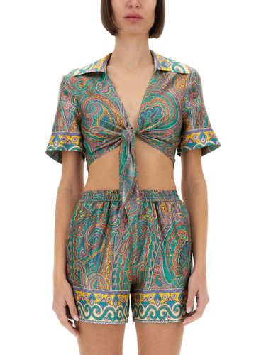 Etro Silk Top - Etro - Modalova